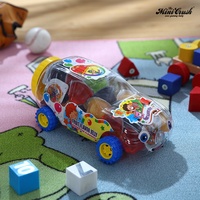 Bonbons gélifiés halal au gingembre dans des jouets de voiture Happy Time