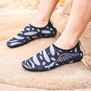 Zapatos de Agua con Punta Cerrada, Parte Superior Sintética, Suela de Goma Antideslizante, Unisex, para Playa, Verano, Forro de Malla, Entresuela de EVA - Product Image 3