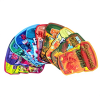 Sacs Mylar en forme de seau de 3,5 g en gros, design gouttelette, sachets en aluminium pour céréales, anti-odeur, refermables, qualité alimentaire, pour chewing-gum