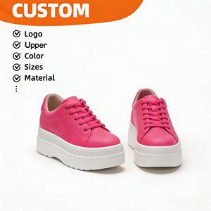 รองเท้าผ้าใบสีพื้น<span class=keywords><strong>เ</strong></span>รียบง่าย ตกแต่งหัวเข็มขัดสีทอง ดีไซน์<span class=keywords><strong>เ</strong></span>รียบง่ายแต่ไม่ซ้ำซาก พื้นหนาเพิ่มความสูง ช่วยให้ดูเพรียวขึ้น - Product Image 6