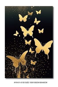 Tableau d'art abstrait moderne, peinture sur toile encadrée, impression numérique, rugissement de lion sauvage, <span class=keywords><strong>chat</strong></span>, cerf, décoration murale - Product Image 3