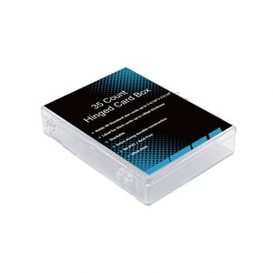 Boîte de rangement et présentoir en plastique acrylique pour cartes de football, cartes à collectionner et cartes Panini Booster – Idéal pour les amateurs de cartes sportives et comme coffret cadeau - Product Image 3