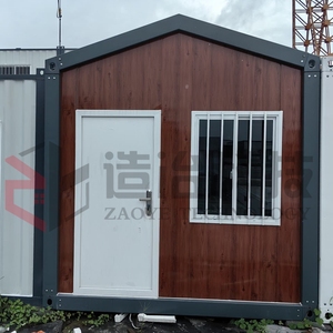 Zaoye 20FT <span class=keywords><strong>Casas</strong></span> de contenedores prefabricadas Plegables expandibles y otras <span class=keywords><strong>casas</strong></span> Cabina de elevación cuadrada pequeña para el hogar - Product Image 1