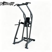 BH1068 Estación Comercial de Dominadas y Flexiones, Equipo de Gimnasio Serie Hammer, Máquina de Dominadas y Flexiones para Entrenamiento de Fuerza de la Parte Superior del Cuerpo