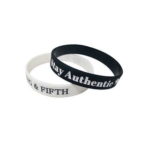 Pulsera de silicona personalizada de buena calidad, respetuosa con el medio ambiente - Product Image 6