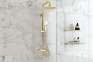 Système <span class=keywords><strong>de</strong></span> <span class=keywords><strong>douche</strong></span> en acier inoxydable avec finition gunmetal, mitigeur mural pour salle <span class=keywords><strong>de</strong></span> bain avec bec verseur, robinets <span class=keywords><strong>de</strong></span> baignoire et <span class=keywords><strong>de</strong></span> <span class=keywords><strong>douche</strong></span> - Product Image 2