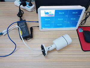 Jianvision 8MP 4k 8-kênh IP Hệ thống camera với 12-inch màn hình LCD và PoE âm thanh video giám sát NVR Built-in - Product Image 5