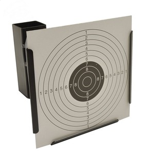 Cible de tir en métal 17x17cm avec boîte de récupération de billes et cibles en papier pour l'entraînement - Product Image 6