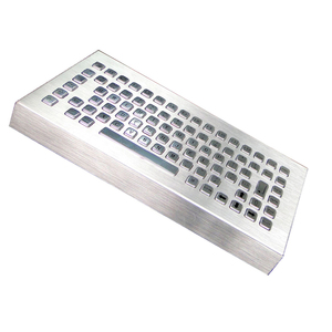 IP65 Desktop Rugged Stainless Steel Metal Keyboard With Function Keys Stainless Steel Keyboard With Function Keys Stainless Stee - Product Image 4