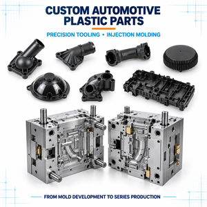 ABS PP Plastic Injection Molded Parts with Injection Moulding Tooling Custom Molding Service ISO9001 Certified OEM/ODM - Product Image 2