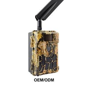 Caméra de chasse solaire 4G OEM ODM 24MP pour la faune en extérieur avec contrôle à distance par application <span class=keywords><strong>MMS</strong></span> FTP - Product Image 1