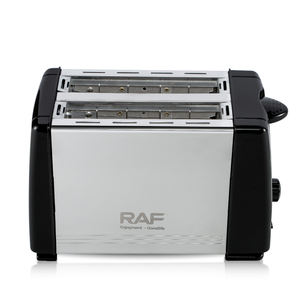 RAF Classic 650W Máquina de pan eléctrica automática Sandwich 2 rebanadas Tostadora inteligente Desayuno Pan Tostadora con diseño de ranura para tarjeta - Product Image 6