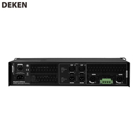 DEKEN TD-1500 professionnel 2U amplificateur de puissance 1500W * 2 amplificateur Audio de classe D à haute efficacité pour KTVs salles multifonctions en direct