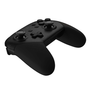 EXtremeRate Black Replacement Handle Grips <b>Case</b> Cover Soft Touch DIY Hand Grip Shell Housing for Nintendo <b>Switch</b> Pro Controller - Product Image 6