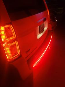 Jedison แถบ504ติดท้ายรถบรรทุก, แถบไฟ <span class=keywords><strong>LED</strong></span> สามแถวขนาด60นิ้วพร้อมเบรคสีแดงถอยหลังตามลำดับสัญญาณเลี้ยวสีเหลืองอำพัน - Product Image 4