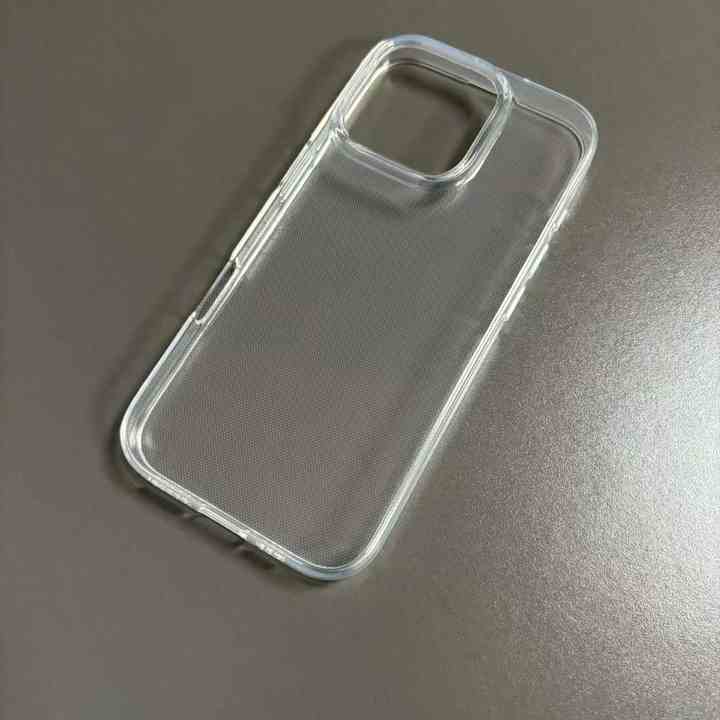 防震透明手机套硅胶软壳适用于iphone 16 plus 15 pro最大透明手机套