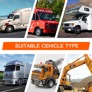 Xydin không dây phía sau xem máy ảnh không thấm nước 18ir trở lại lên tầm nhìn ban đêm hệ thống + 7 "màn hình cho RV Xe Tải xe buýt Trailer xe tải 12V 24V - Product Image 5