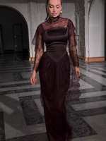 Nouvelle Robe Abaya Femme Musulmane pour Fête de l'Aïd, Robes en Dentelle, Jalabiya Islamique, Vestidos Arabes, Longue Robe, Ramadan, Maroc, Dubaï, Abayas, Caftan