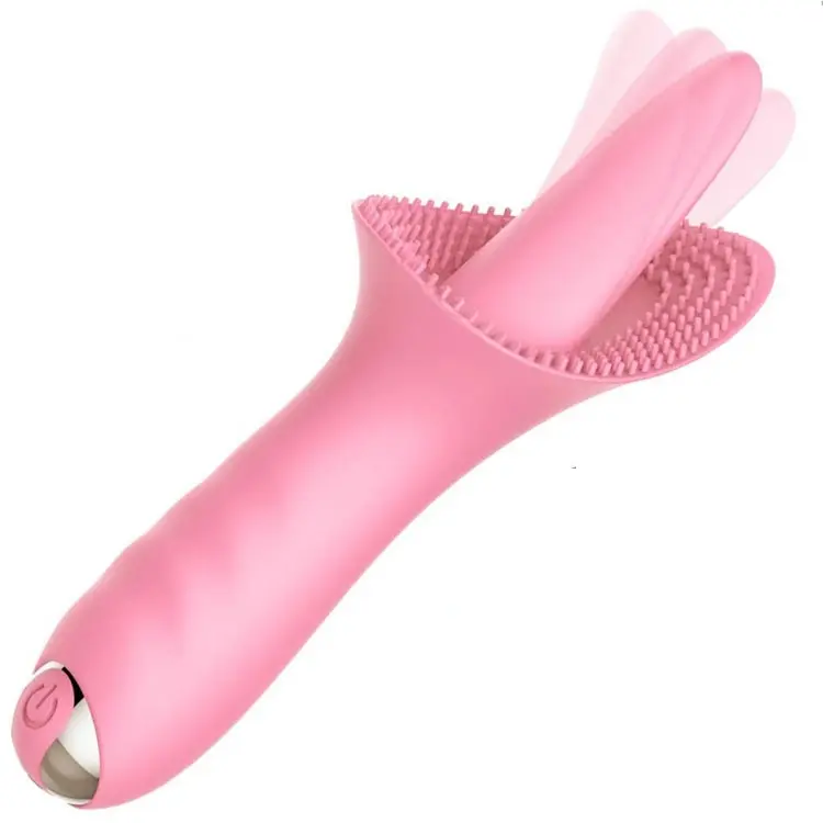 Consegna rapida vibrazione a 10 frequenze capezzolo clitorideo punto G clitoride presa in giro flirtare vibratore sessuale leccare vibratore
