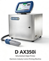Imprimante jet d'encre reconditionnée D AX350i pour l'impression industrielle, l'industrie électronique, la machine d'impression de cartons