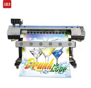 Machine d'imprimante à éco-solvant grand format à papier numérique haute productivité 3.2m 3200mm avec prix départ usine