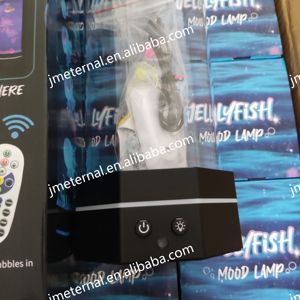 Elektrische Fantasy Kwallen Lavalamp Kleurveranderende Effecten Nachtlampje Bubbel Kwallen <span class=keywords><strong>Aquarium</strong></span> Lamp - Product Image 6