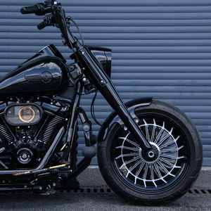 Compatible avec les Harley Street Glide FLHX&Touring Ultra FLHT 08-23, roue avant chromée <span class=keywords><strong>Prodigy</strong></span> de 21 pouces - Product Image 6