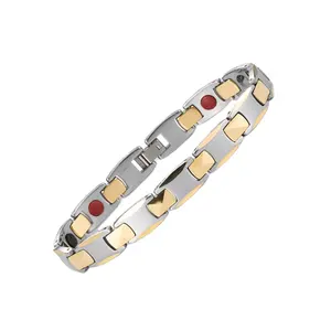 Maßge schneider ter Modetrend Magnetisches Germanium Wolfram Silber Gold Frauen Männer Handgelenk Armbänder