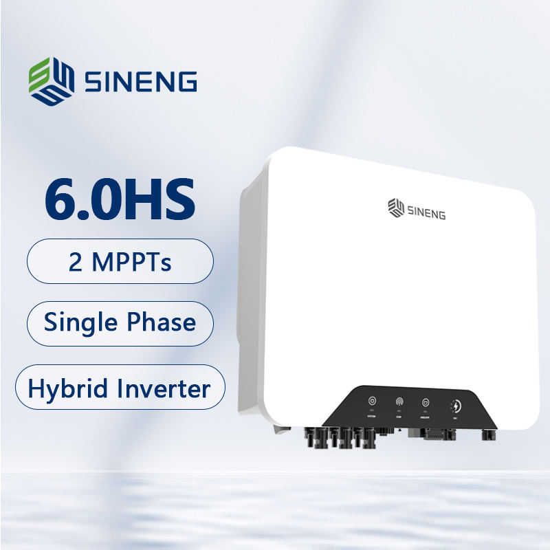 Sineng Sineng Hybrid Inverter 6kw 5kw 3kw 4kw 3.6kw Single Phase Sineng Solar ...