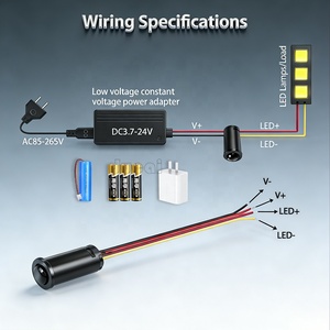 Mini PIR Motion <strong>Sensor</strong> Infrared Microwave Detector, Used for 12V 24V DC Indoor Lighting <strong>Switch</strong> Pir Motion <strong>Sensor</strong> <strong>Light</strong> <strong>Switch</strong> - Product Image 3