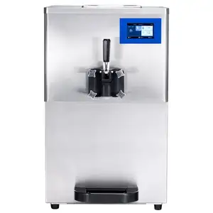 Maschine eine Glace Eismaschine eine Creme Glace Counter Top Pump Feed Kommerzielle Soft Serve Eismaschine