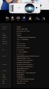 Acer HE-4K30 Dữ Liệu Máy Chiếu Tiêu Chuẩn Ném Máy Chiếu 3800 ANSI Lumens DLP 4K 3840X2160 3D Chiếu 4K Rạp Hát Tại Nhà - Product Image 6