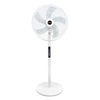 Ventilateur électrique sur pied puissant avec télécommande, oscillation, réglage multi-niveaux et minuterie de plus de 8 heures - Vente en gros