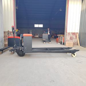 Roues à pied résistantes à l'usure et à levage complet, transpalette <span class=keywords><strong>tout</strong></span>-terrain, commande électrique, excellent véhicule, remorque hydraulique - Product Image 4