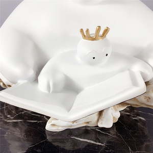 Choix de cadeau du père de bureau populaire stocké salon père et fils lecture Sculpture ameublement - Product Image 6