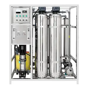 Cina produttore sistema di osmosi inversa 500LPH trattamento delle acque di depurazione automatico industriale sistema di filtraggio dell'acqua per la vendita