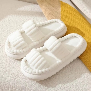Nuevas Pantuflas de Lino Transpirables para Interiores, Pantuflas de Cáñamo Ligeras Unisex para Mujer, Sandalias para Dormitorio, Zapatos para Hombre - Product Image 3