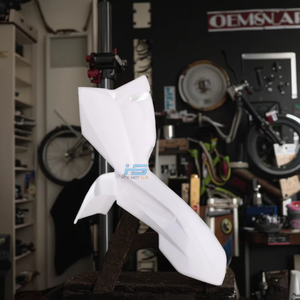 Accesorio <span class=keywords><strong>de</strong></span> placa <span class=keywords><strong>de</strong></span> matrícula delantera <span class=keywords><strong>de</strong></span> motocicleta KTM65 todoterreno pequeño con guardabarros <span class=keywords><strong>de</strong></span> plástico SSR125 placa frontal - Product Image 6