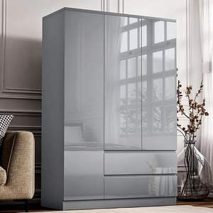 <span class=keywords><strong>ตู้</strong></span><span class=keywords><strong>เสื้อผ้า</strong></span>ไม้สีขา<span class=keywords><strong>ว</strong></span>สไตล์ร่วมสมัย <span class=keywords><strong>ราคา</strong></span>ประหยัด คุณภาพสูง ทนทาน พร้อมลิ้นชัก - Product Image 1