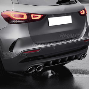 Diffuseur de pare-chocs arrière, lames de spoiler pour Mercedes-Benz Classe GLA H247 GLA180 200 220 GLA35 GLA45 AMG Line 2020+ - Product Image 5