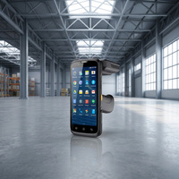 Lector RFID y Escáner de Códigos de Barras Compatible con Teléfonos Android, Soporta Lector de Tarjetas RFID UHF de 5m, Escáner 1D 2D para Cadena de Suministro