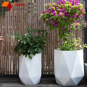 big size decorative moulds for precast concrete cement flower pot planter