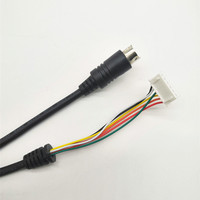 Maßgefertigtes JST PH/XH 6-Pin Kabelbaum-Set Stromkabel Mini-DIN 6-Pin zu JST XH 6P Audio-Video-Kabel