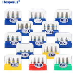 <span class=keywords><strong>TF</strong></span> serie 10 pz/scatola dentaria frese diamantate dentistiche ad alta velocità trapani Super grossolani diamantati strumenti di lucidatura da laboratorio dentale Dia.1.6mm - Product Image 3