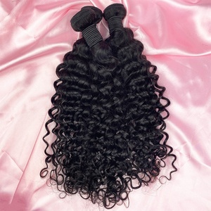 Offre Spéciale : Mèches de Cheveux Humains Brésiliens Ondulés Effet Vague d'Eau, Couleur Naturelle, en Paquet - Product Image 4