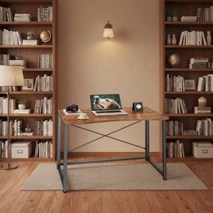 Escritorio Plegable Personalizado BSCI-FSC para Espacios Pequeños, Mesa Plegable para Computadora para Oficina en Casa, Estudio, Dormitorio, Trabajo - Product Image 2