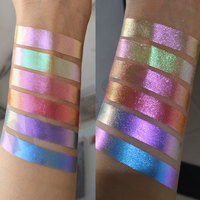 Marque Mcess ÉCHANTILLONS GRATUITS Maquillage parfait pigmenté Pigment vert Caméléon Fard à paupières à vendre Vernis à ongles Gobelets Résine