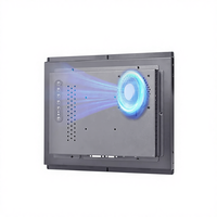 Écran tactile capacitif industriel robuste de 15.6 à 32 pouces IP65 10 touches support mural anti-éblouissement pour le contrôle de l'automatisation