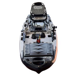 2025 CE certificado nuevo Pedal Modular Kayak 10 pies solo pesca Kayak Control remoto MotorGPS 60L BIG Fish Live Well Surfing - Product Image 6