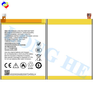 Batería Recargable de Iones de Litio Li3927T44P8h786035 de 3.85V y 2540mAh para <span class=keywords><strong>ZTE</strong></span> <span class=keywords><strong>Blade</strong></span> <span class=keywords><strong>V8</strong></span> BV0800 - Product Image 3